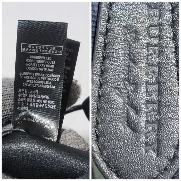 Authentic BURBERRY Tartan Fabric and Leather Clutch/Pouch Green - Picture 12 of 13